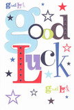 You can almost feel the spirit of Upper Norwood cheering in this vibrant good luck card, perfectly designed to accompany a local bouquet for life's next big moment. Bold, oversized letters-pastel blue, deep red, fresh green, and royal purple-twist and turn together, artfully arranged like a festive mural you might spot near Crystal Palace's bustling triangle. Tiny navy, lilac, and lemon-lime stars scatter across the snowy background, conjuring a sense of dreams leaping into reality beneath the London sky. The cardstock feels satisfyingly smooth-a subtle reassurance as you press it into someone's hands before a new beginning. There's an underlying optimism here, a sense of possibility and heartfelt support that resonates with the vibrant community spirit of Upper Norwood. Sent with flowers or alone, this card feels like a sincere endorsement of someone's hopes, infused with the simple yet magical belief that luck really is just around the corner.